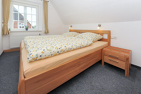 Ferienwohnung „Strandmuschel“ - Schlafzimmer 1