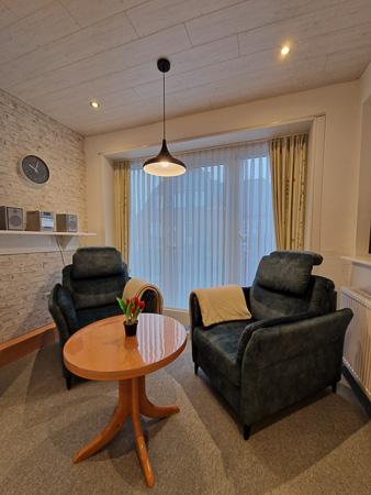 Apartment „Rosenapartment“ - Wohn- und Schlafraum