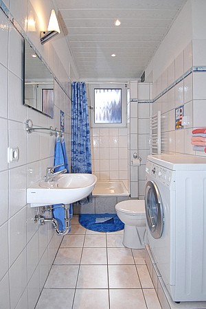 Apartment „Rosenapartment“ - Badezimmer