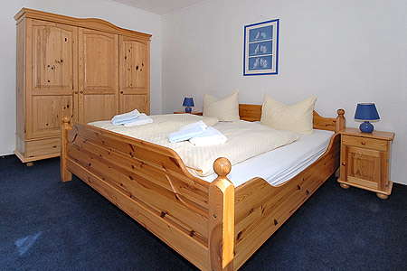 Ferienhaus „Friesenperle“ - Schlafzimmer