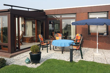 Ferienhaus „Weitblick“ - Terrasse