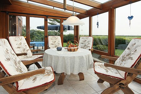Ferienhaus „Weitblick“ - Wintergarten