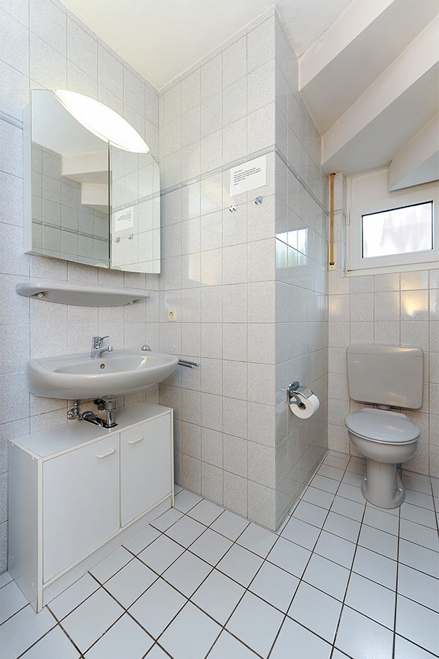 Ferienwohnung „Taddigskrabbe“ - Badezimmer