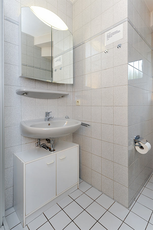 Ferienwohnung „Taddigskrabbe“ - Badezimmer