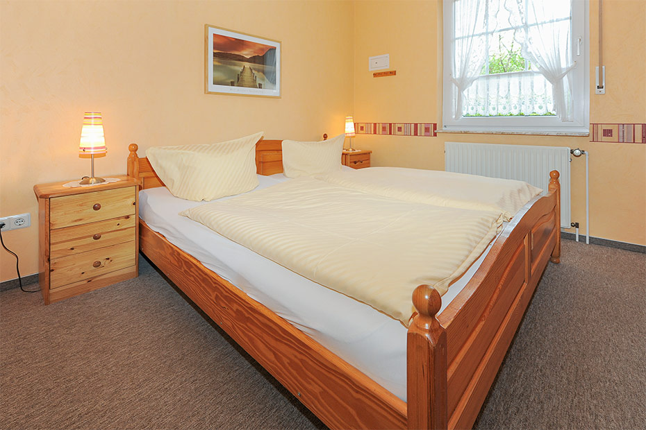 Ferienwohnung „Taddigskrabbe“ - Schlafzimmer