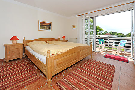 Ferienwohnung „Taddigsmöwe“ - Schlafzimmer