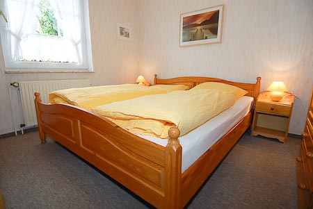 Ferienwohnung „Taddigsrobbe“ - Schlafzimmer