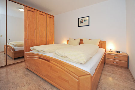 Ferienwohnung „Waterkant“ - Schlafzimmer