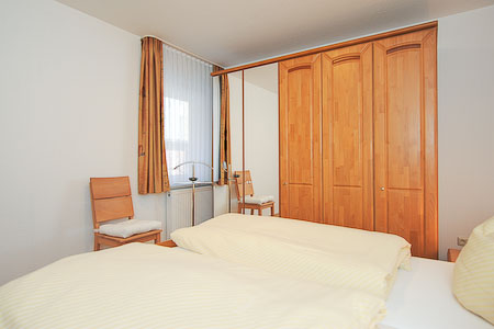 Ferienwohnung „Waterkant“ - Schlafzimmer