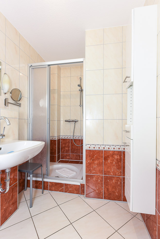 Ferienwohnung „Nordseeperle“ - Badezimmer