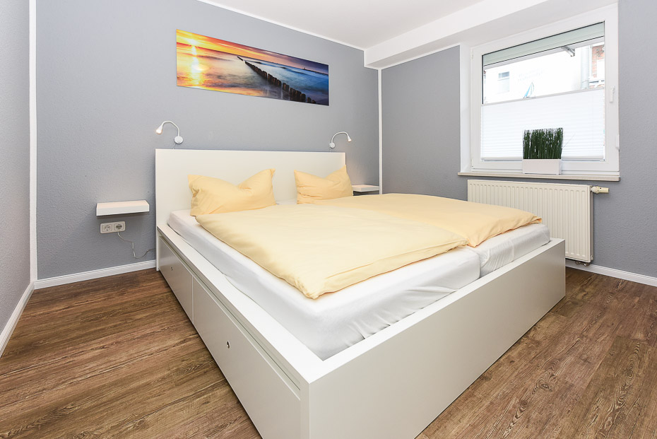 Ferienwohnung „Nordseeperle“ - Schlafzimmer