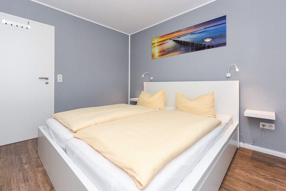 Ferienwohnung „Nordseeperle“ - Schlafzimmer