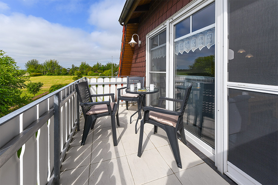 Ferienwohnung 2 - Balkon