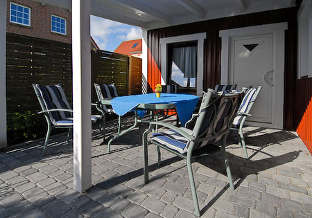 Ferienhaus - Terrasse