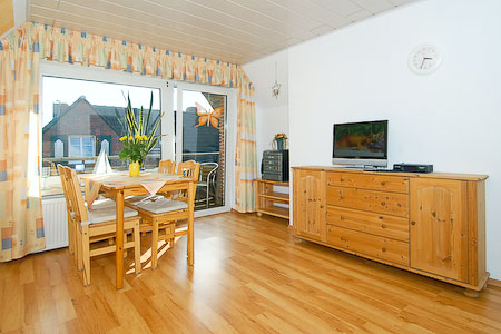 Ferienwohnung - Wohnzimmer