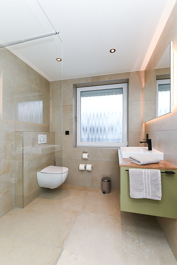 Ferienwohnung „Süderhörn“ - Badezimmer