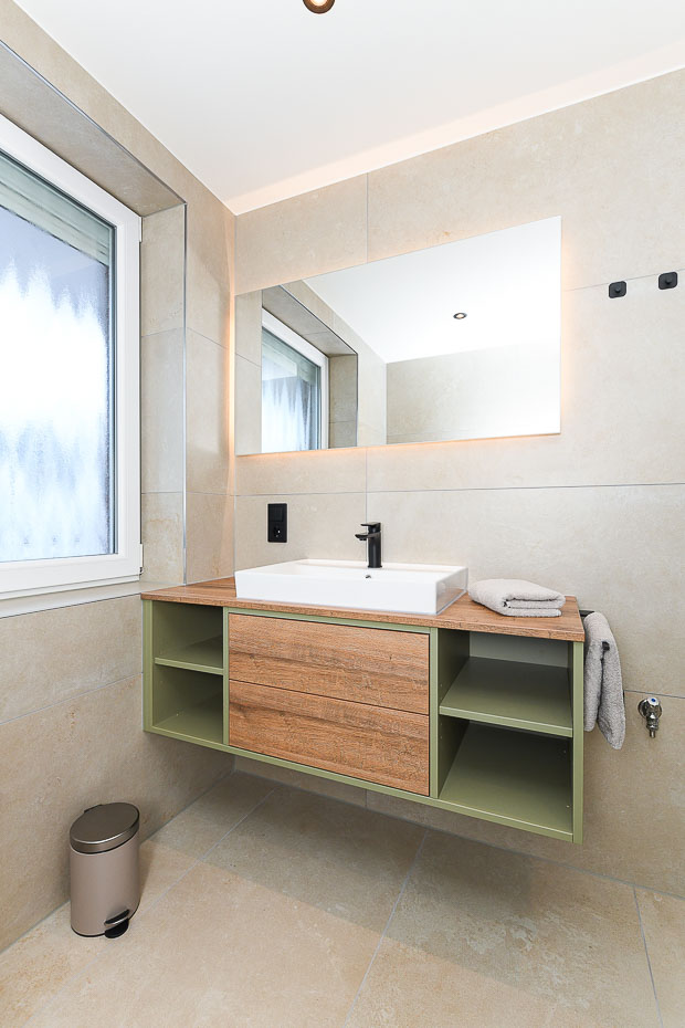 Ferienwohnung „Süderhörn“ - Badezimmer