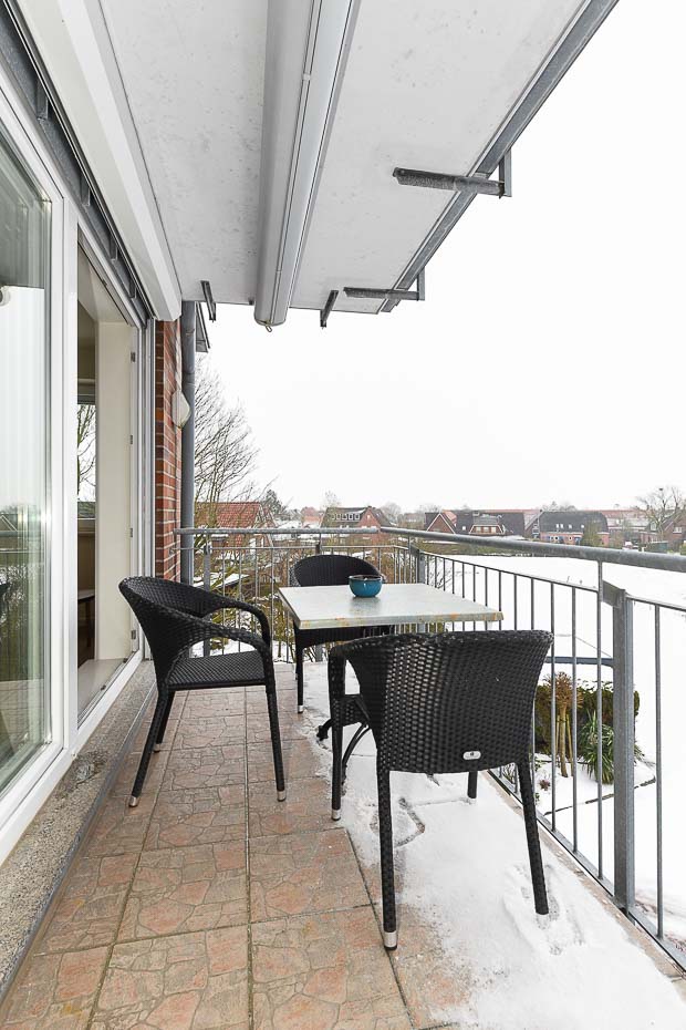 Ferienwohnung „Süderhörn“ - Balkon