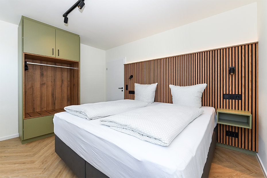 Ferienwohnung „Süderhörn“ - Schlafzimmer 1