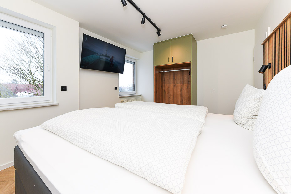 Ferienwohnung „Süderhörn“ - Schlafzimmer 1