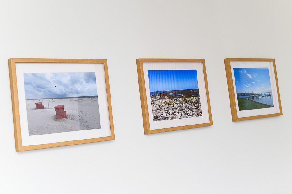 Ferienwohnung „Süderhörn“ - Wohnraum mit integrierter Küche