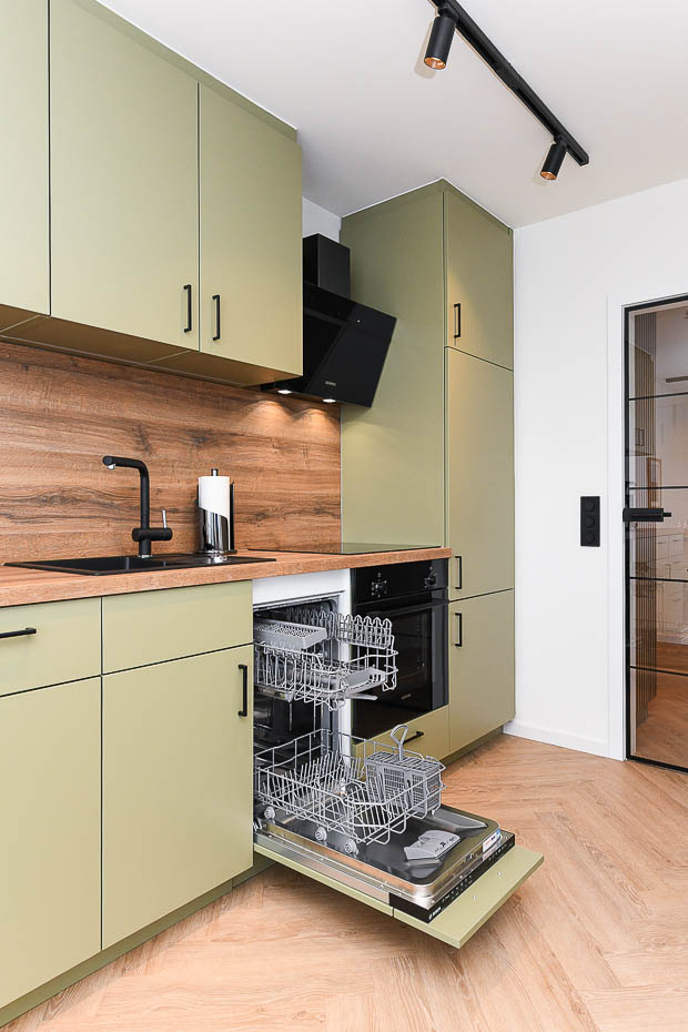 Ferienwohnung „Süderhörn“ - Wohnraum mit integrierter Küche