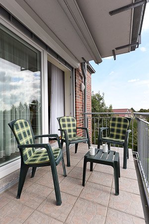Ferienwohnung „Süderhörn“ - Balkon
