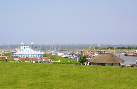 Ferienwohnung „Nordseeblick“ - Einzigartiger Blick aus der Ferienwohnung „Nordseeblick“!