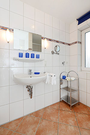 Ferienwohnung „Meeresblick“ - Badezimmer