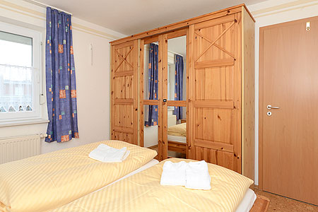 Ferienwohnung „Meeresblick“ - Schlafzimmer 1