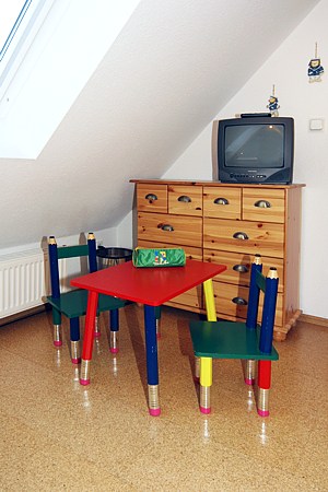 Ferienwohnung „Meeresblick“ - Schlafzimmer 2/Kinderzimmer