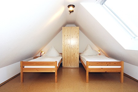 Ferienwohnung „Meeresblick“ - Schlafzimmer 2/Kinderzimmer