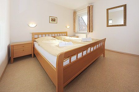 Ferienwohnung „Lüttje Brise“ - Schlafzimmer