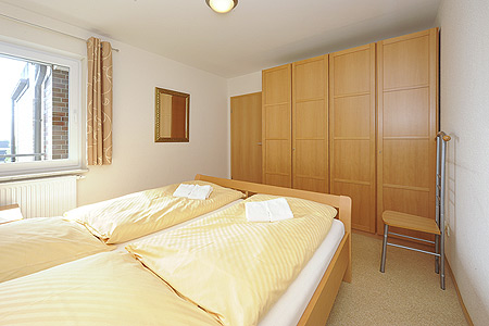 Ferienwohnung „Lüttje Brise“ - Schlafzimmer
