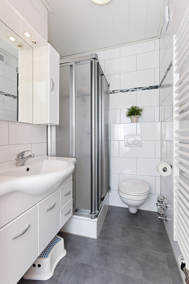 Ferienwohnung „Möwe“ - Badezimmer