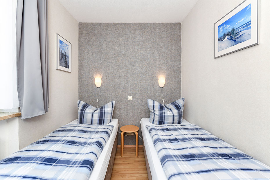 Ferienwohnung „Möwe“ - Schlafzimmer 2/Kinderzimmer