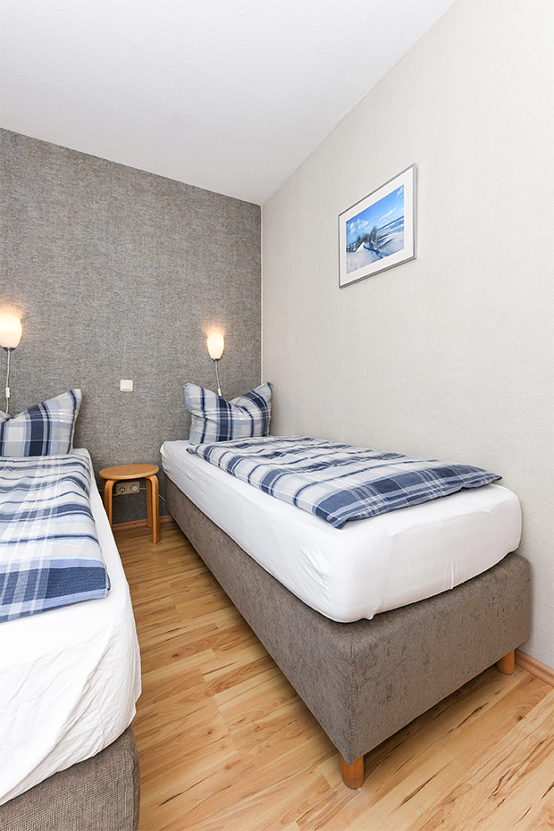 Ferienwohnung „Möwe“ - Schlafzimmer 2/Kinderzimmer