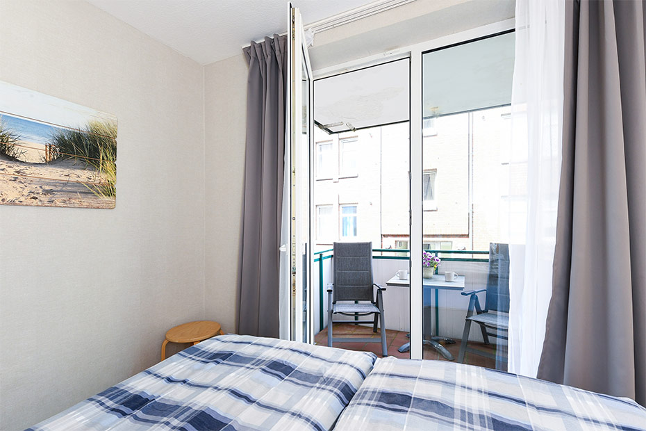 Ferienwohnung „Möwe“ - Schlafzimmer 1