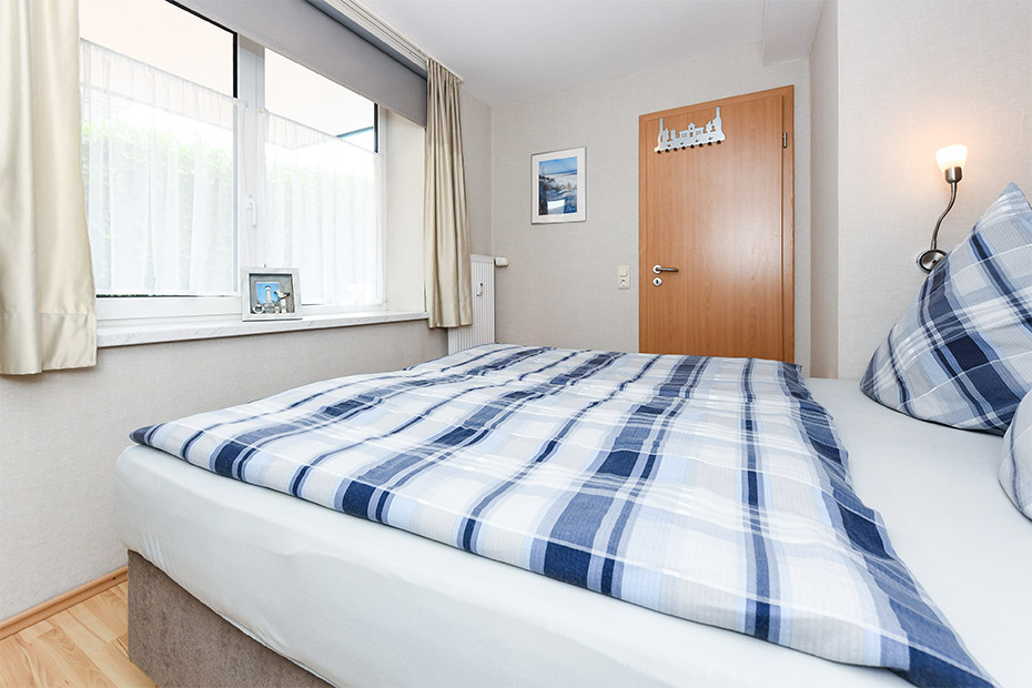 Ferienwohnung „Wattwurm“ - Schlafzimmer