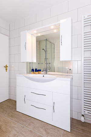 Ferienwohnung „Hofblick“ - Badezimmer