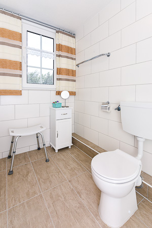 Ferienwohnung „Hofblick“ - Badezimmer