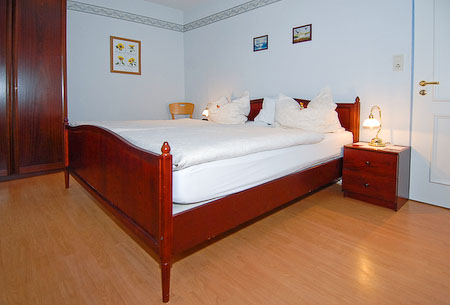 Ferienwohnung „Wintergarten“ - Schlafzimmer