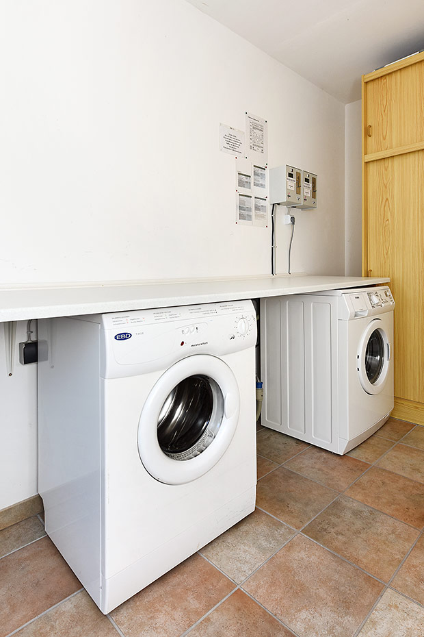 Ferienwohnung „Wattgeflüster“ - Hauswirtschaftsraum