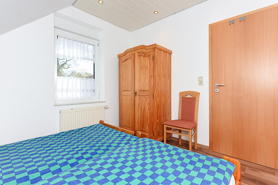 Ferienwohnung „Wattgeflüster“ - Schlafzimmer 1