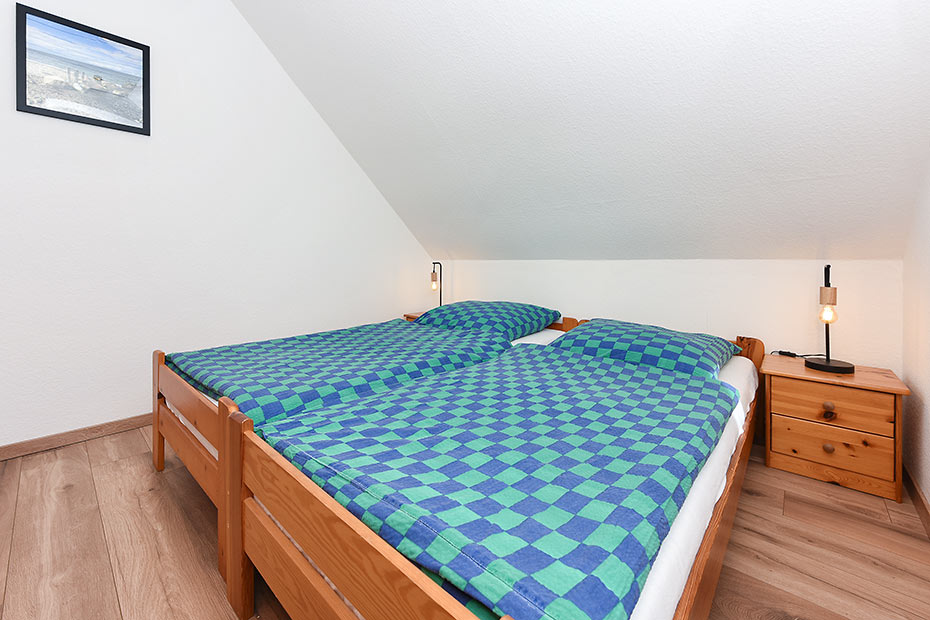Ferienwohnung „Wattgeflüster“ - Schlafzimmer 1