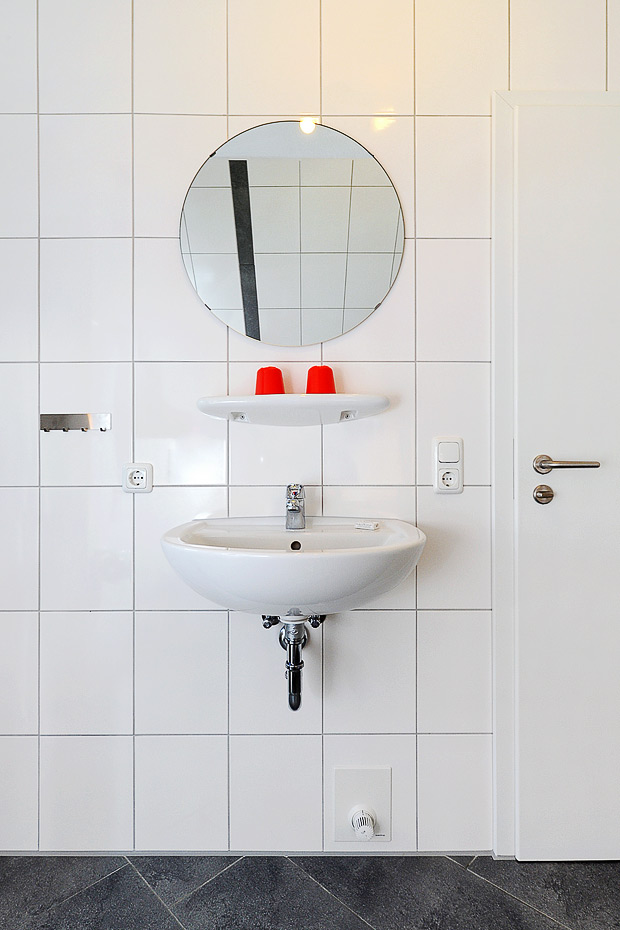 Ferienhaus „Wetterleuchten“ - Badezimmer im Erdgeschoss