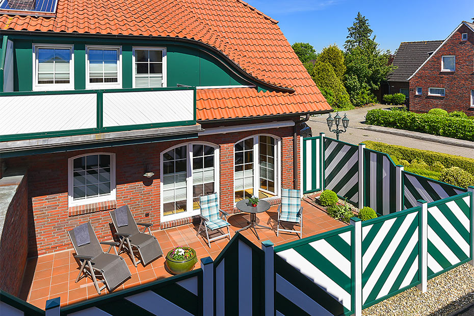 Ferienwohnung „Erdgeschoss“ - Terrasse