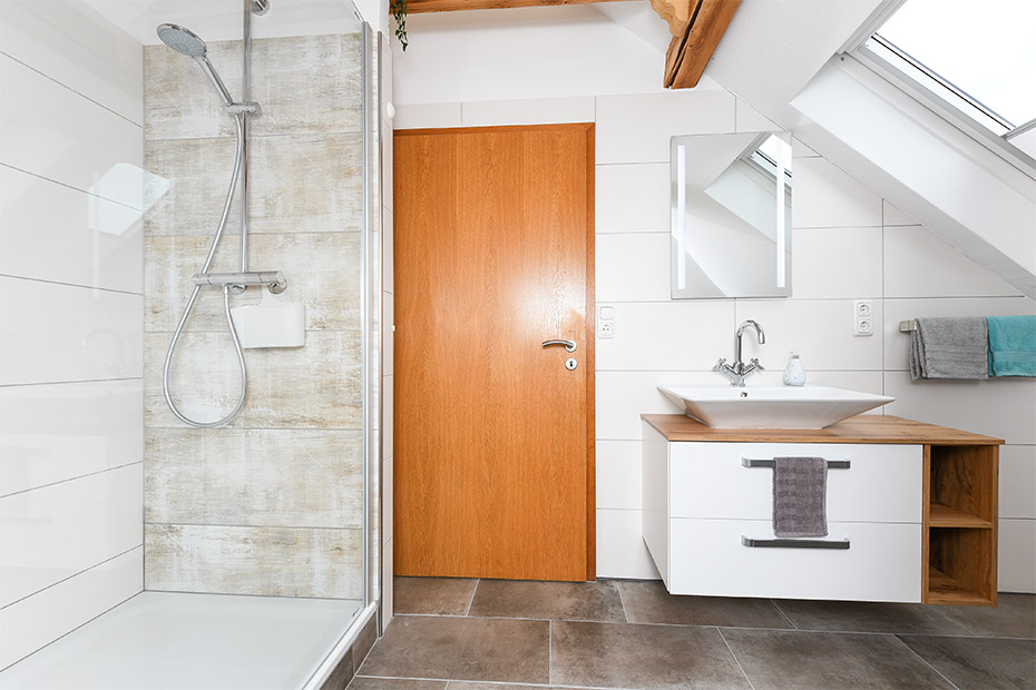 Ferienwohnung „Haus Windrose“ - Badezimmer