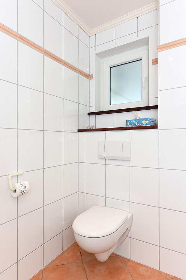 Ferienwohnung „Erdgeschoss“ - Badezimmer