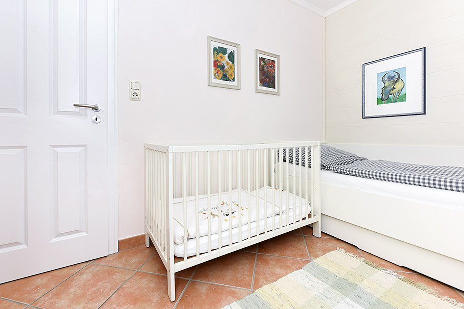 Ferienwohnung „Erdgeschoss“ - Schlafzimmer 3/Kinderzimmer